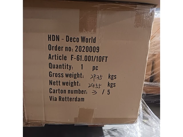 Kerstboom 300 cm hoog, groen - afbeelding 7 van  7