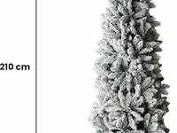 Kerstboom icy elegance 210 cm - afbeelding 1 van  3
