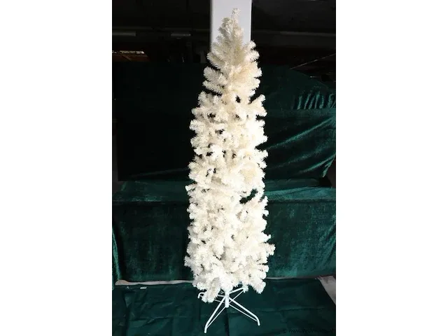 Kerstboom, wit - 210 cm - afbeelding 1 van  4