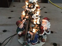 Kerstboompje met verlichting - afbeelding 1 van  2