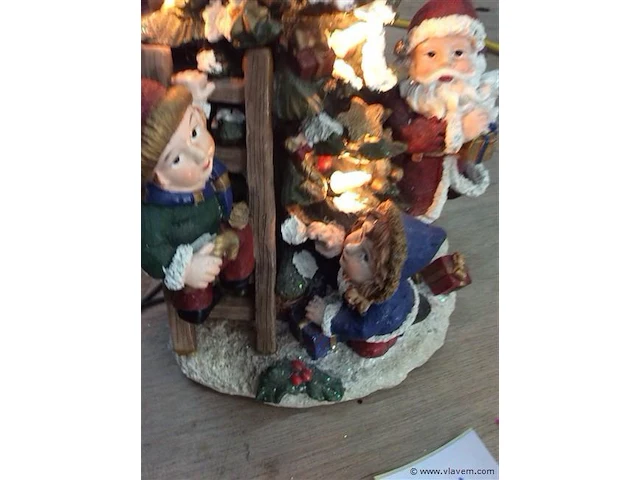 Kerstboompje met verlichting - afbeelding 2 van  2