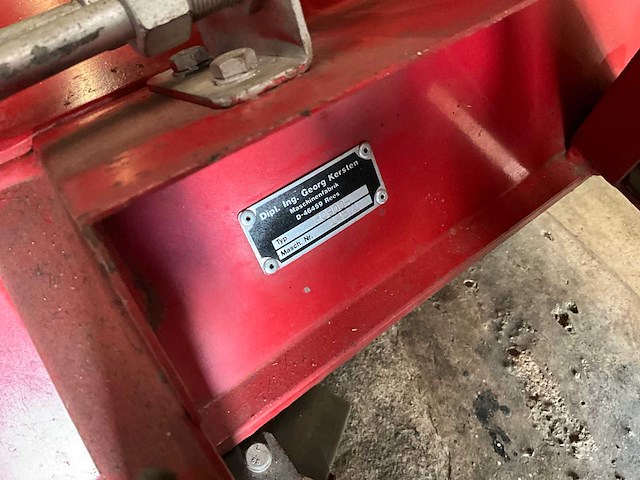 Kersten k1200 veegmachine - afbeelding 3 van  12