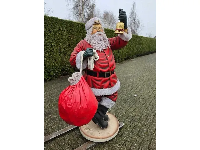 Kerstman | 185 cm - afbeelding 9 van  14