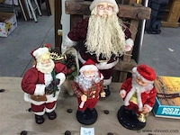Kerstman 4stuks - afbeelding 1 van  4