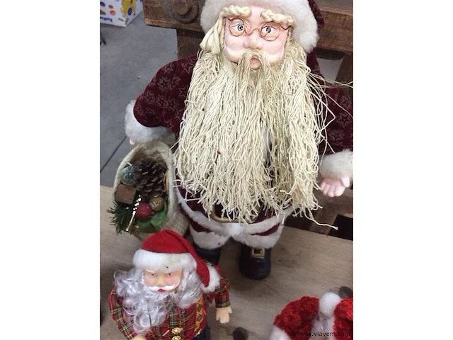 Kerstman 4stuks - afbeelding 4 van  4