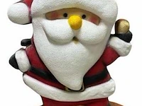 Kerstman beeld van glasvezel - afbeelding 1 van  2