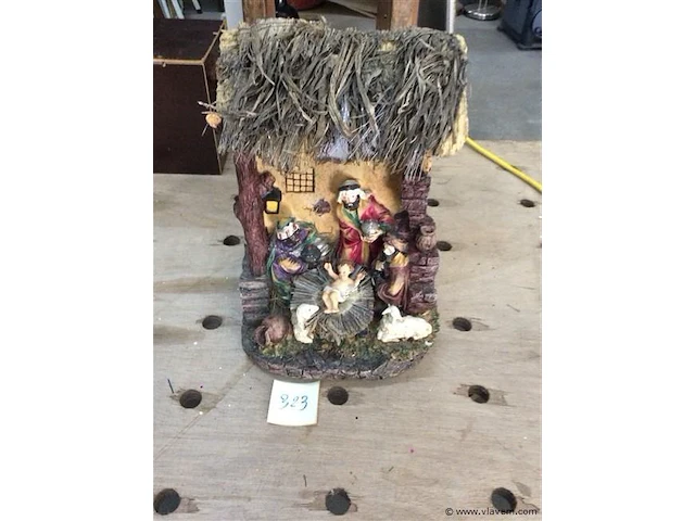 Kerststal - afbeelding 1 van  2