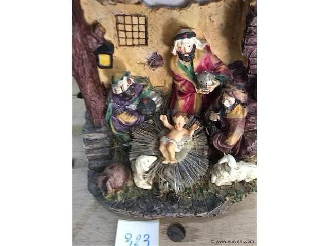 Kerststal - afbeelding 2 van  2
