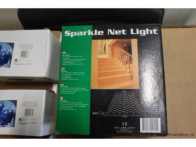 Kerstverlichting, diverse soorten o.a. sparkle net light & tree lights - afbeelding 2 van  7