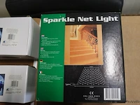 Kerstverlichting, diverse soorten o.a. sparkle net light & tree lights - afbeelding 2 van  7