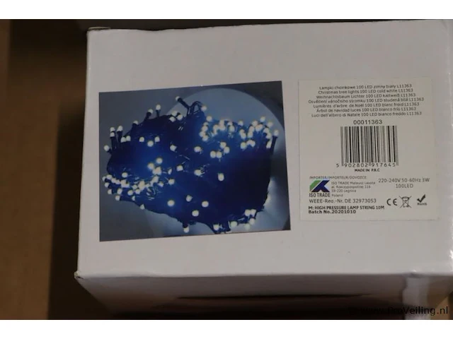 Kerstverlichting, diverse soorten o.a. sparkle net light & tree lights - afbeelding 4 van  7