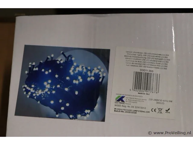 Kerstverlichting, diverse soorten o.a. sparkle net light & tree lights - afbeelding 5 van  7
