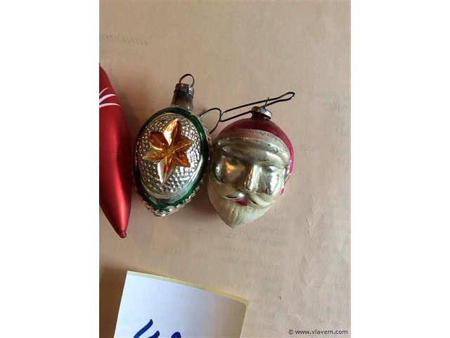 Kerstversiering 3stuks - afbeelding 2 van  3