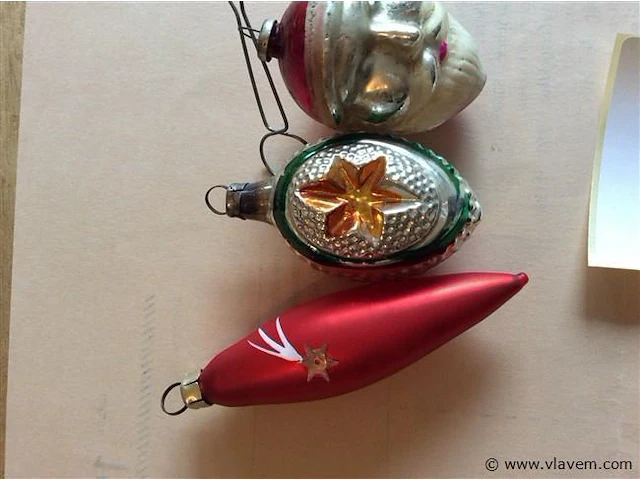 Kerstversiering 3stuks - afbeelding 3 van  3