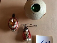 Kerstversiering 3stuks - afbeelding 1 van  3