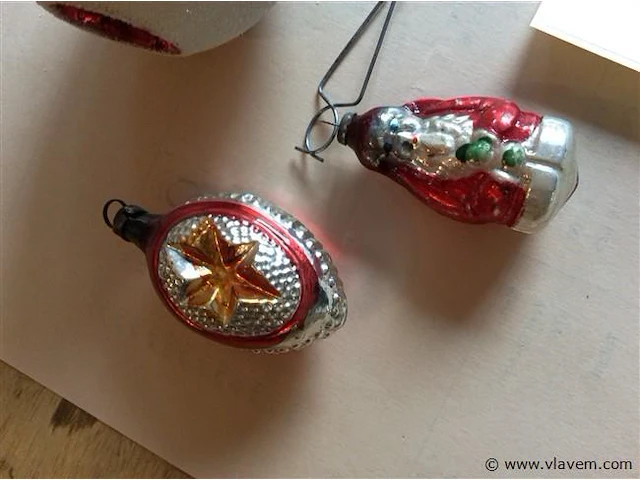 Kerstversiering 3stuks - afbeelding 3 van  3