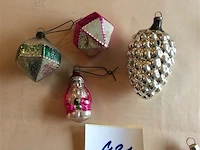 Kerstversiering 4stuks - afbeelding 1 van  3