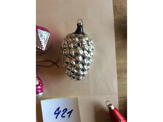 Kerstversiering 4stuks - afbeelding 3 van  3