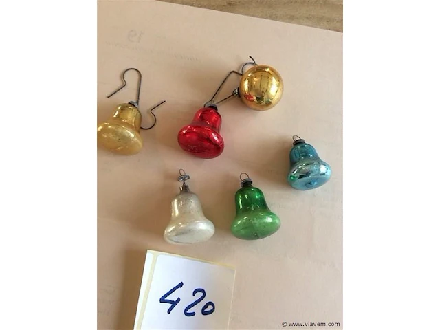 Kerstversiering klokjes - afbeelding 2 van  2