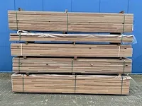 Keruing hardhout rabat delen 3300 x 135 x 24 (407x) - afbeelding 4 van  11