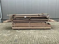 Keruing partij hardhout mes en groef 20 x 110 (199x) - afbeelding 8 van  14