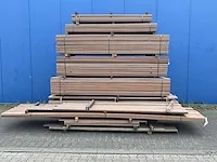 Keruing partij hardhout mes en groef 21 x 135 (655x) - afbeelding 8 van  15