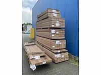 Keruing partij hardhout mes en groef 21 x 135 (655x) - afbeelding 11 van  15