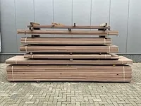 Keruing partij hardhout mes en groef 24 x 110 (359x) - afbeelding 8 van  15