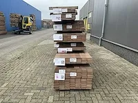 Keruing partij hardhout mes en groef 24 x 110 (359x) - afbeelding 13 van  15