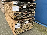 Keruing partij hardhout mes en groef 28 x 90 (954x) - afbeelding 10 van  13