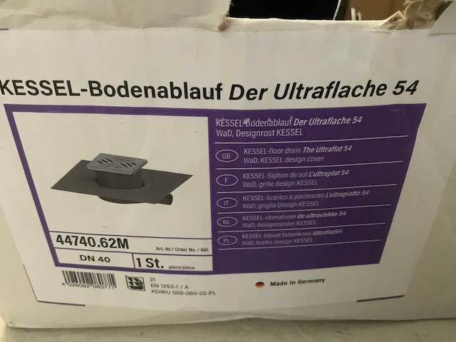 Kessel vloer afvoer - afbeelding 2 van  2