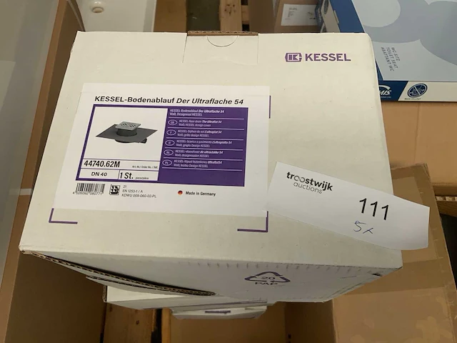 Kessel vloerafvoer (5x) - afbeelding 1 van  4