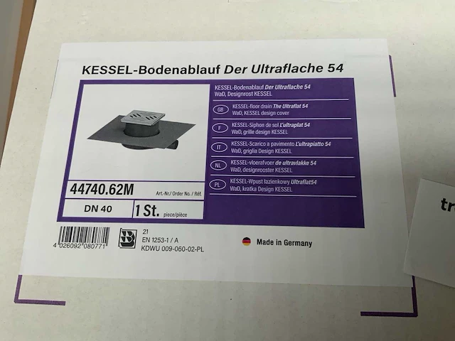 Kessel vloerafvoer (5x) - afbeelding 2 van  4