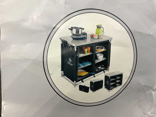 Kesser campingkast en campingstoeltje - afbeelding 1 van  4