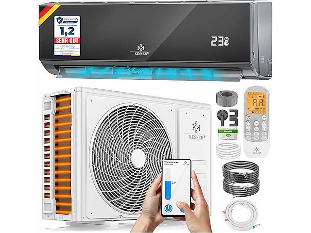 Kesser k-ki9000 airconditioning - afbeelding 1 van  2