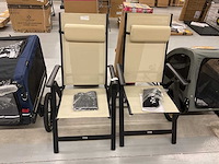 Kesser tuinstoel met hoes (2x) - afbeelding 1 van  3