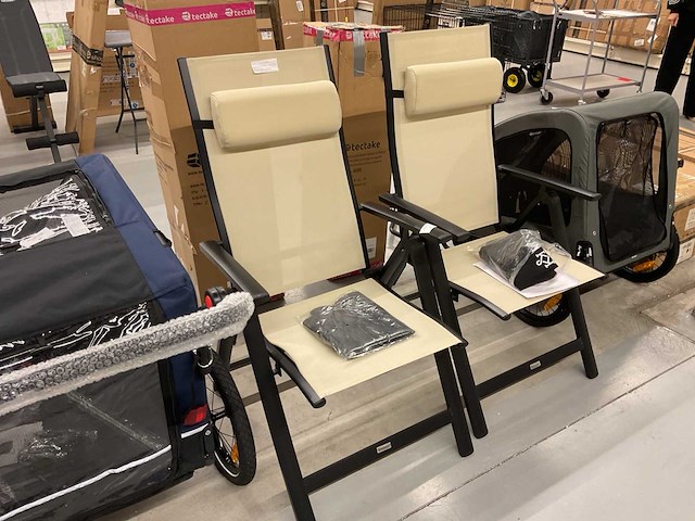 Kesser tuinstoel met hoes (2x) - afbeelding 3 van  3