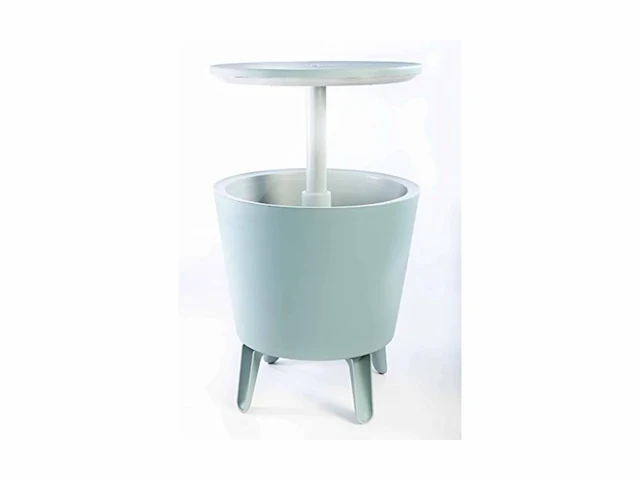 Keter coolbar partytafel 49.5x49.5x57cm 84.5cm 30 l blauw - afbeelding 1 van  4