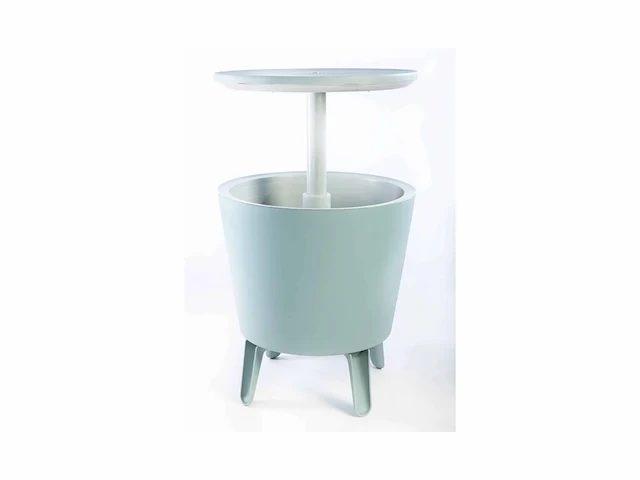 Keter coolbar partytafel 49.5x49.5x57cm-84.5cm 30 l blauw - afbeelding 3 van  3
