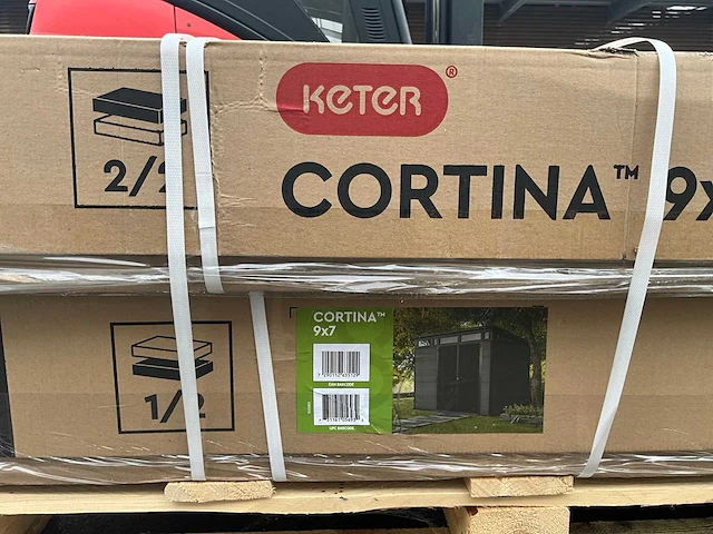 Keter cortina 9x7 tuinhuis - afbeelding 8 van  8