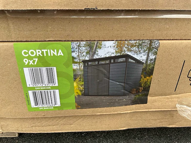 Keter cortina 9x7 tuinhuis - afbeelding 8 van  8