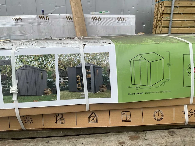 Keter darwin 6x6 tuinhuis - afbeelding 6 van  7