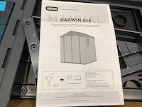 Keter darwin 6x6 tuinhuis - afbeelding 6 van  8
