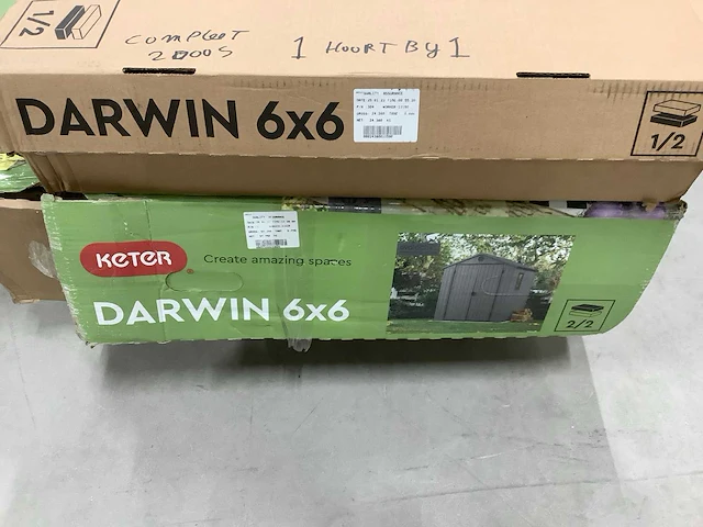 Keter darwin 6x6 tuinhuis - afbeelding 8 van  8