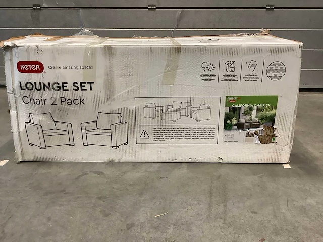 Keter loungeset - afbeelding 3 van  5