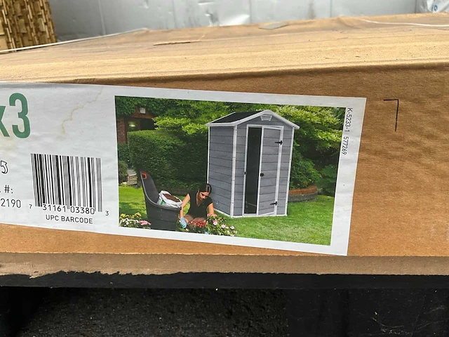 Keter manor 4x3 tuinhuis - afbeelding 6 van  7