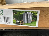 Keter manor 4x3 tuinhuis - afbeelding 6 van  7