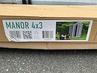 Keter manor 4x3 tuinhuis - afbeelding 7 van  8
