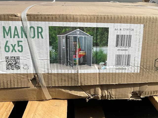 Keter manor 6x5 tuinhuis - afbeelding 6 van  8