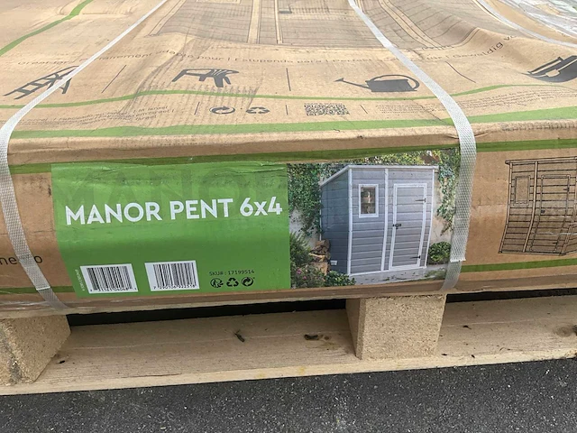 Keter manor pent 6x4 tuinhuis - afbeelding 7 van  8